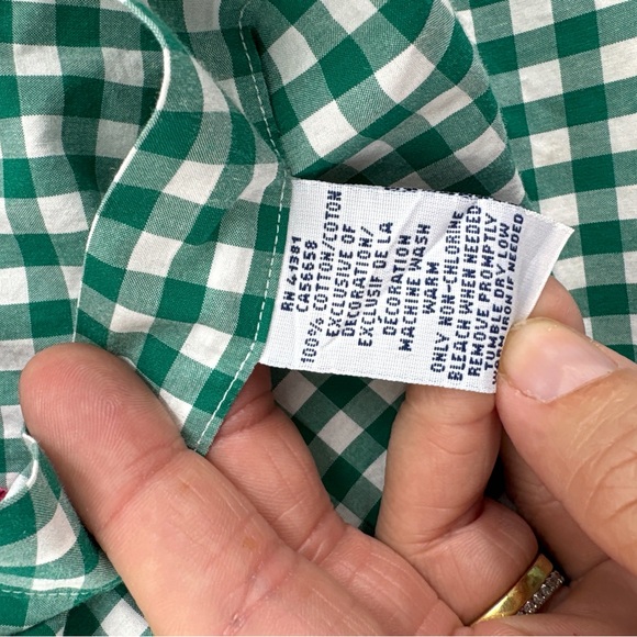 Ralph Lauren Green Plaid Men's Shirt - Picture 8 of 8